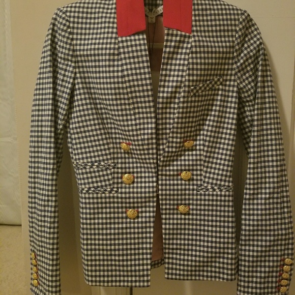 Veronica beard gingham blazer Checkered - Picture 2 of 3